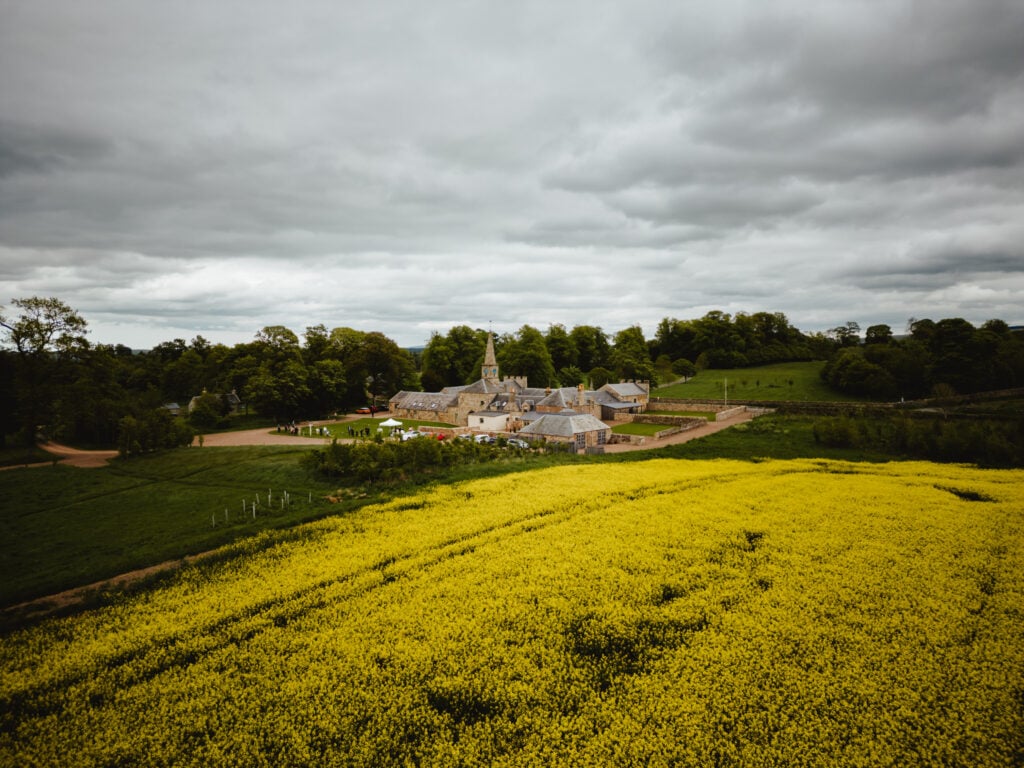 Countryside wedding venue