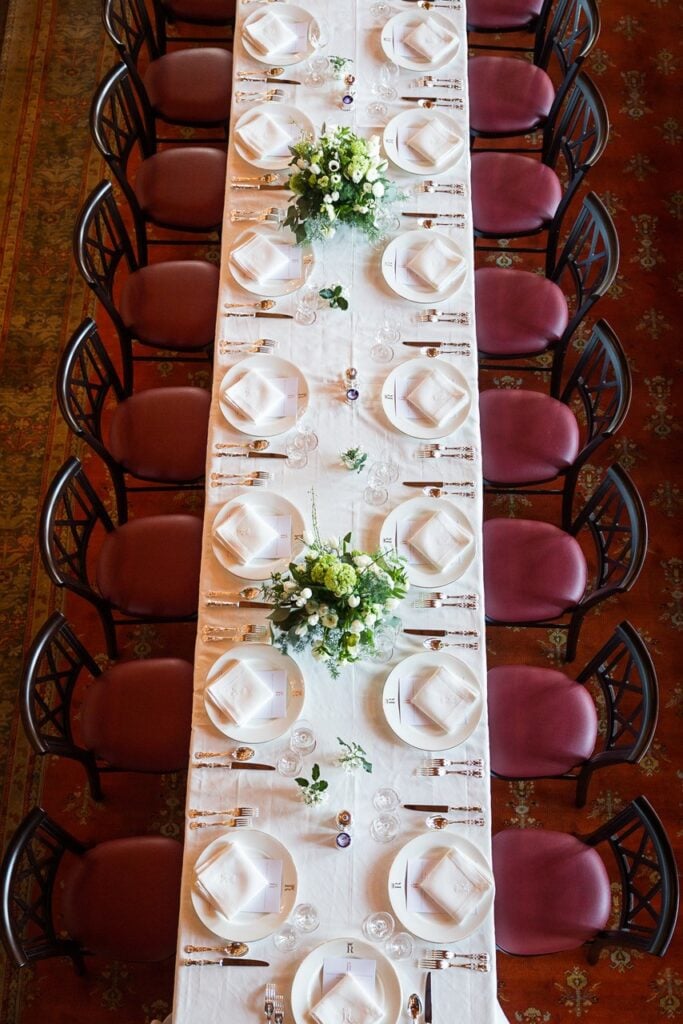 Barnbougle Castle Table Setting