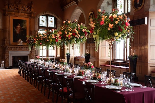 Long Table Tall Florals