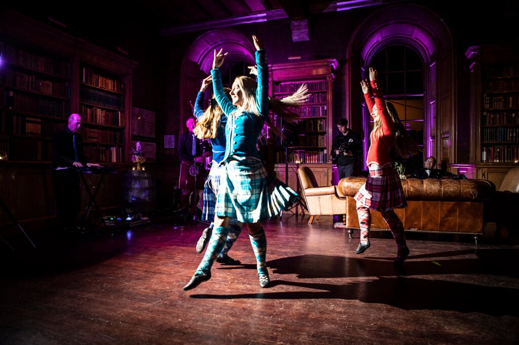 Highland dancers