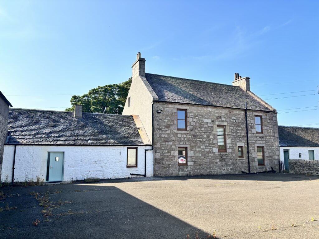 Harlaw Farmhouse Rear Courtyard